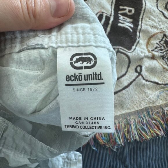 Ecko Unltd. Camouflage Cargo Men Shorts 42‎ - Picture 5 of 9